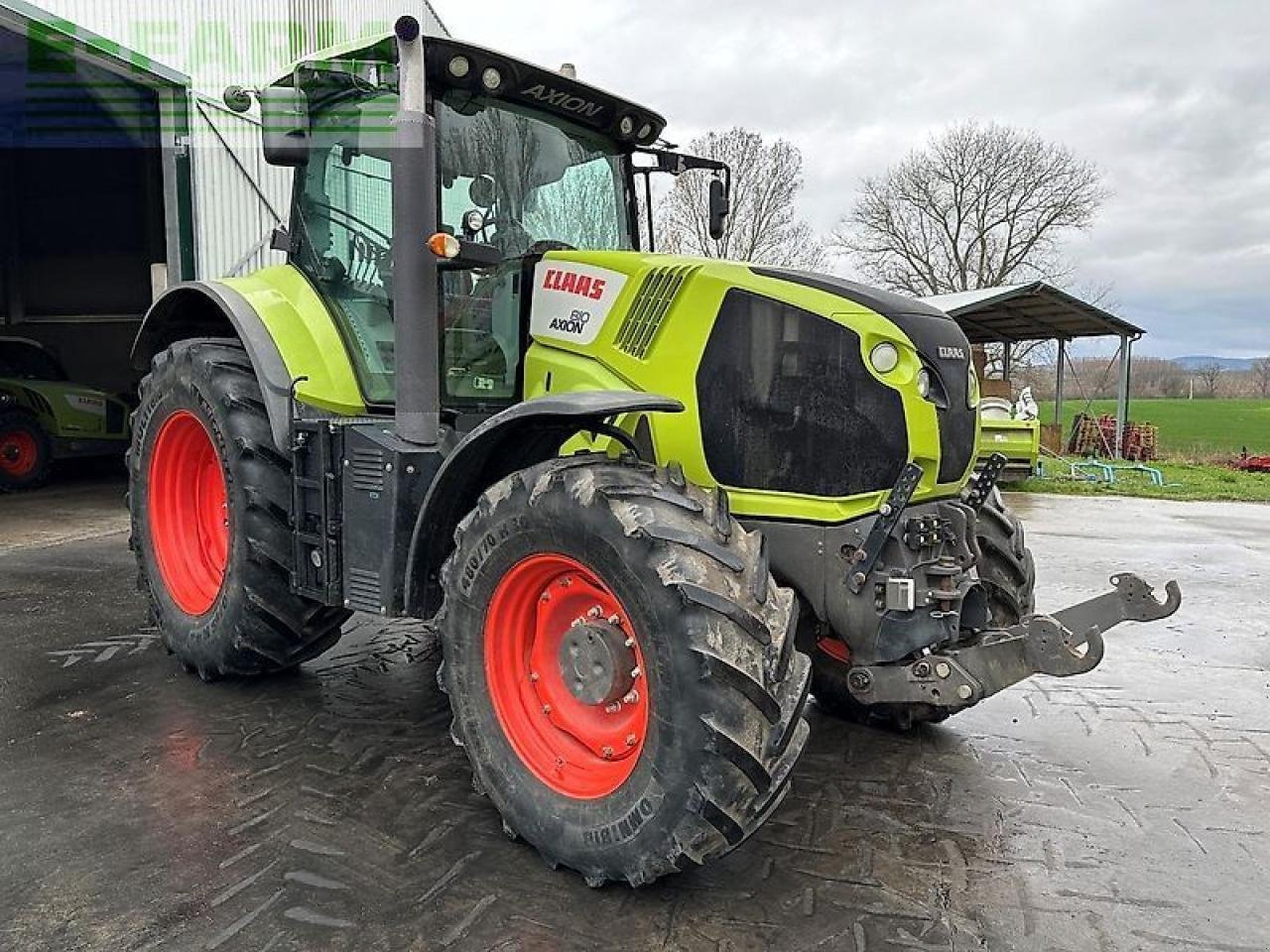 Traktor Türe ait CLAAS axion 810, Gebrauchtmaschine içinde SZEGED (resim 8)