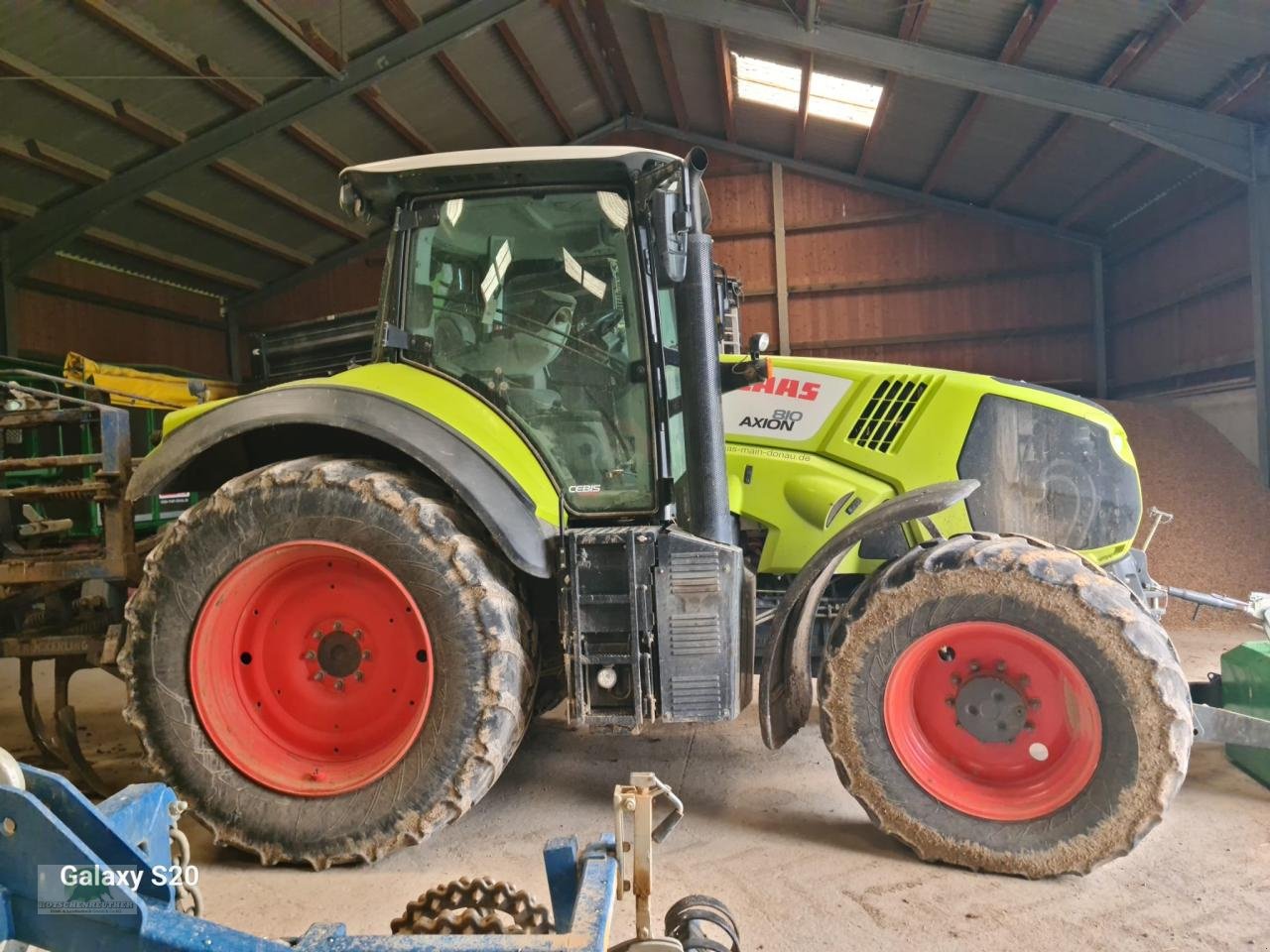 Traktor a típus CLAAS Axion 810, Gebrauchtmaschine ekkor: Hofheim (Kép 3)