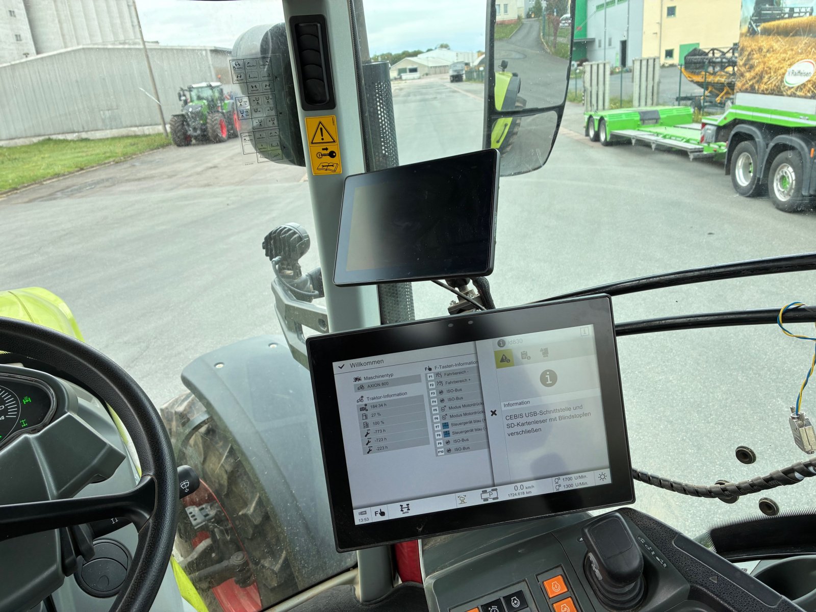CLAAS Axion 810, Gebrauchtmaschine, Baujahr: 2019, Betriebsstunden: 4637 Stunden (Bild 7) Traktor des Typs CLAAS Axion 810, Gebrauchtmaschine in Ebeleben (Bild 7)