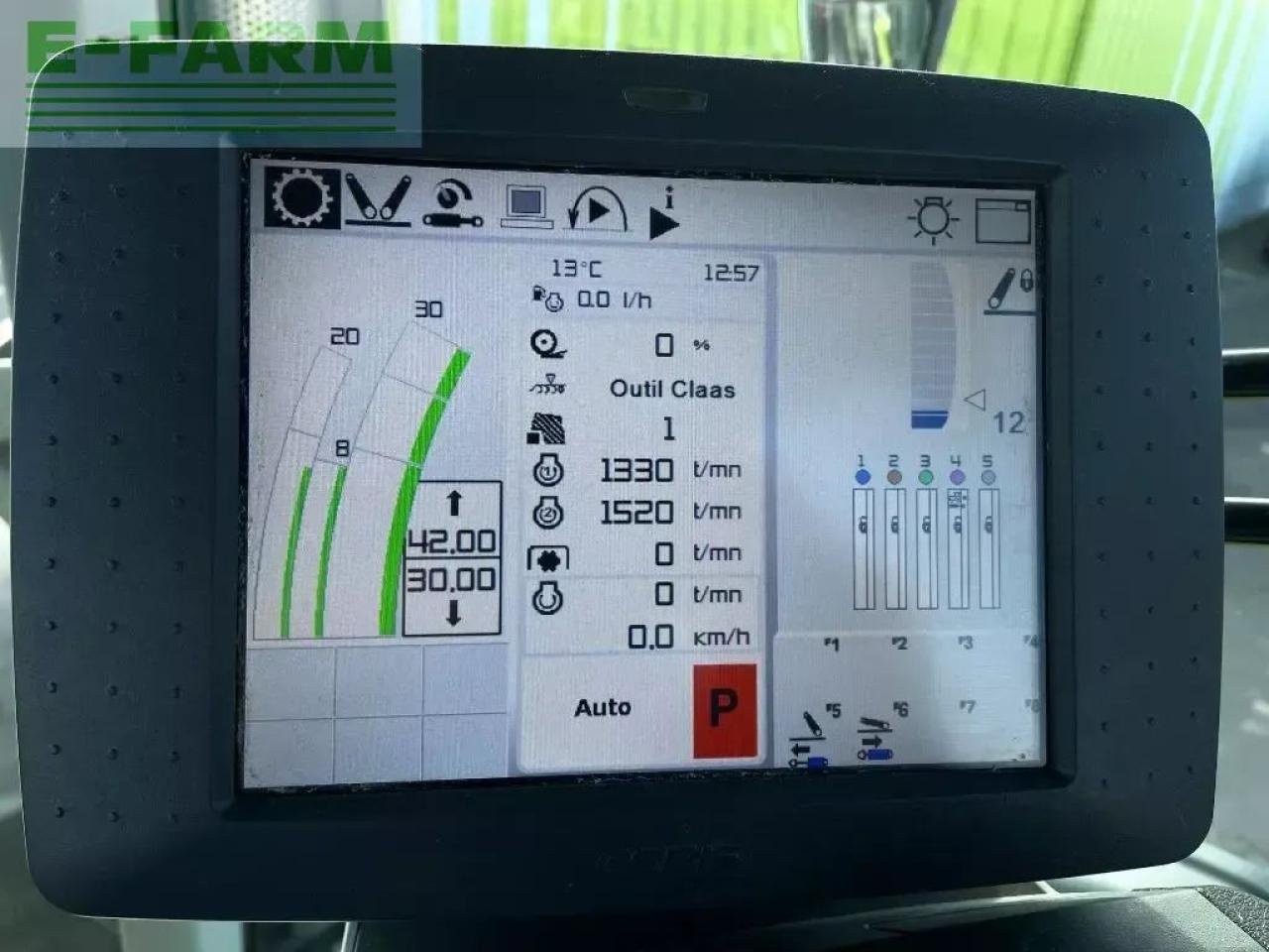 Traktor tipa CLAAS axion 830 c matic cebis, Gebrauchtmaschine u SAINTE-GENEVIÈVE-SUR-ARGENCE (Slika 6)