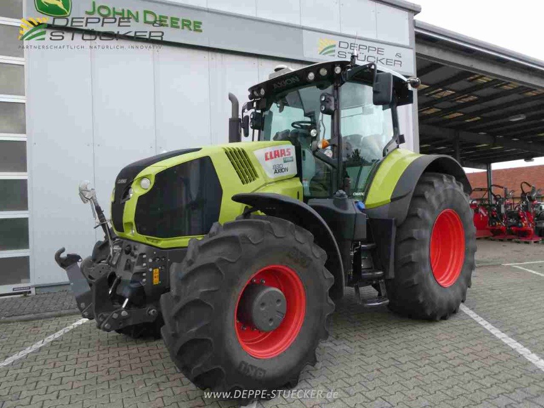 Traktor des Typs CLAAS Axion 830 C-matic, Gebrauchtmaschine in Lauterberg/Barbis (Bild 1)