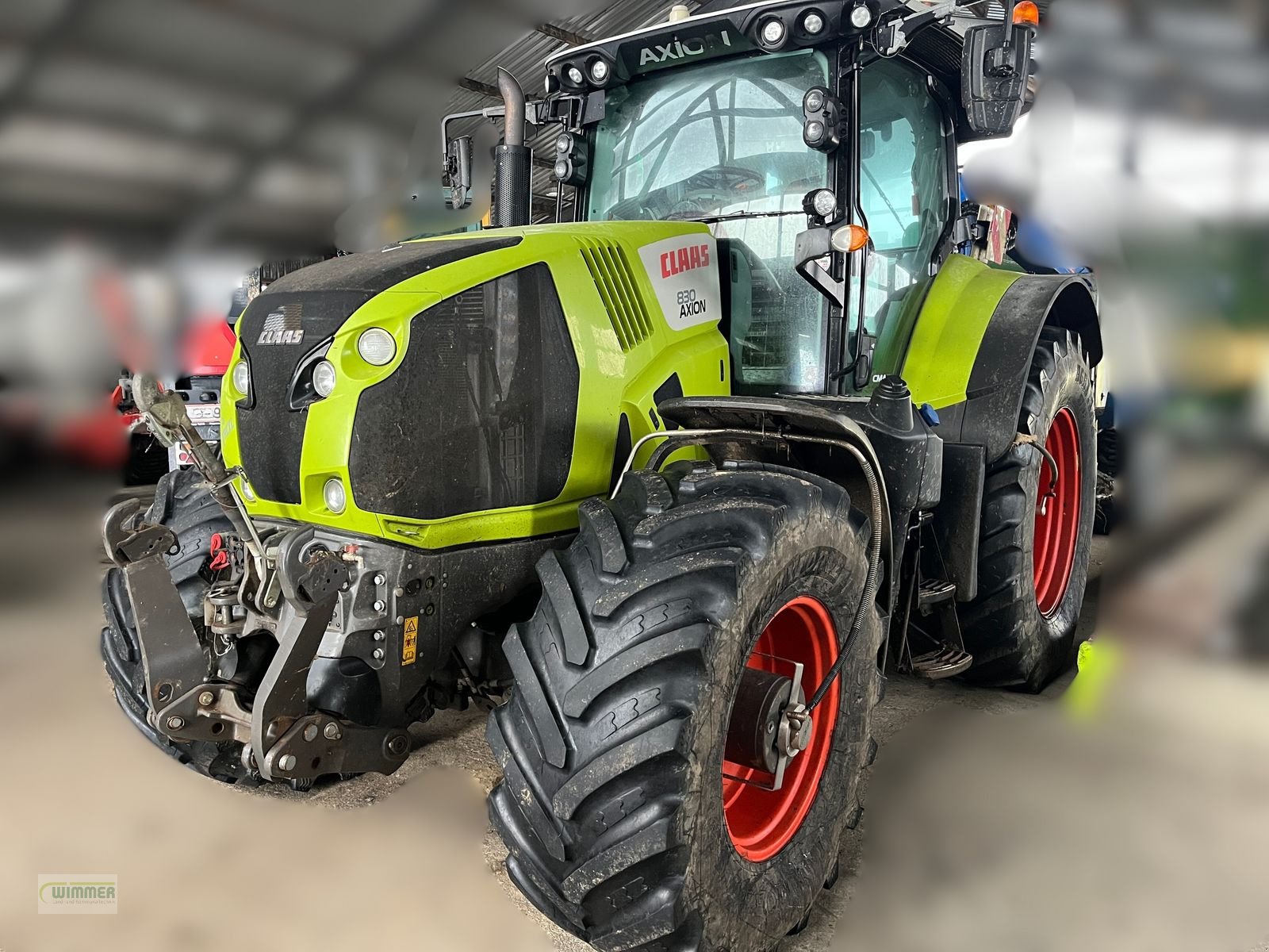 Traktor van het type CLAAS Axion 830 C-Matic, Gebrauchtmaschine in Kematen (Foto 4)