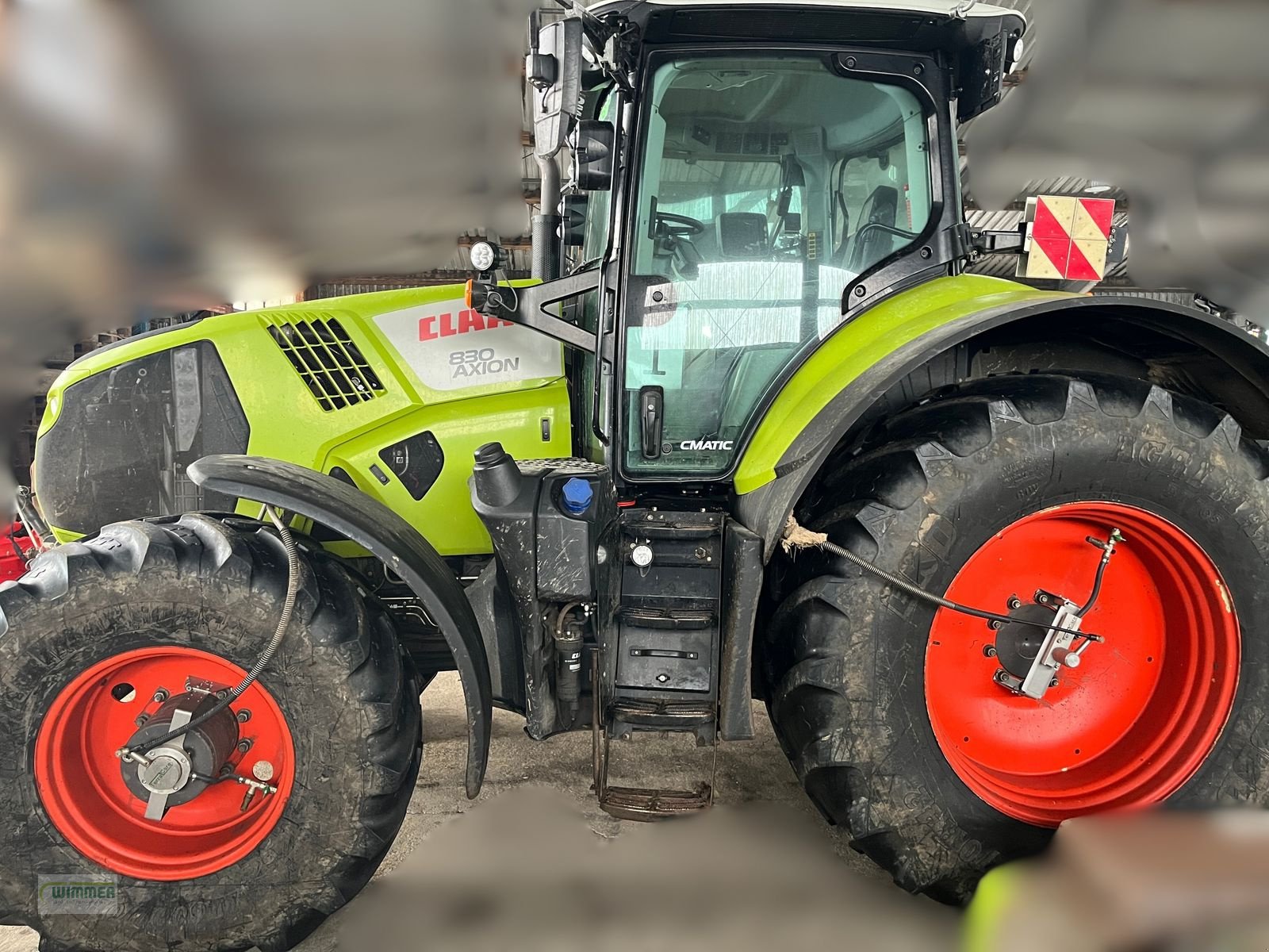 Traktor van het type CLAAS Axion 830 C-Matic, Gebrauchtmaschine in Kematen (Foto 3)