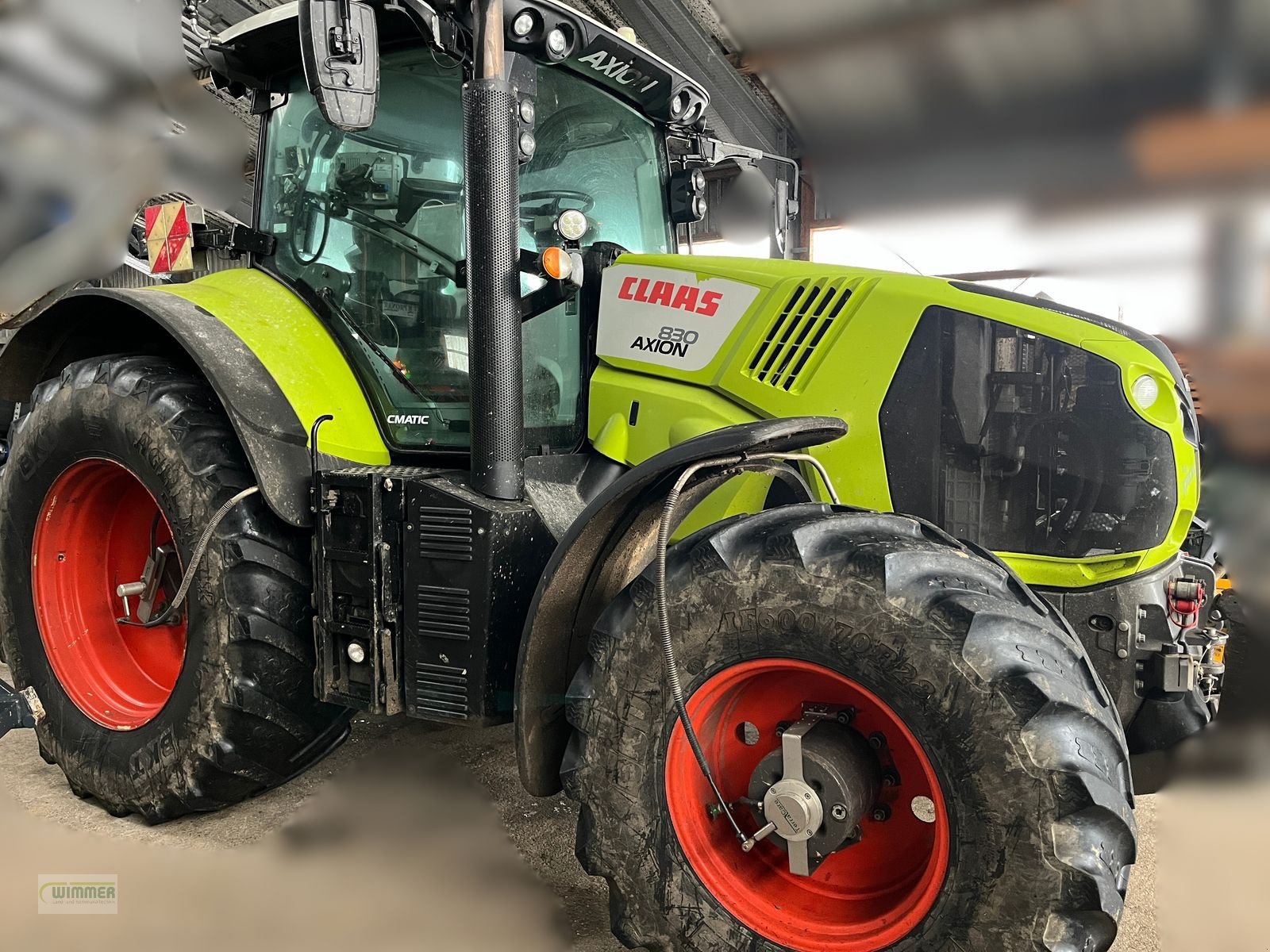 Traktor van het type CLAAS Axion 830 C-Matic, Gebrauchtmaschine in Kematen (Foto 1)