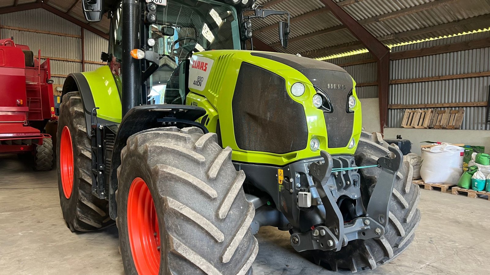 Traktor типа CLAAS AXION 830 CEBIS Hexa Shift, Gebrauchtmaschine в Vinderup (Фотография 1)