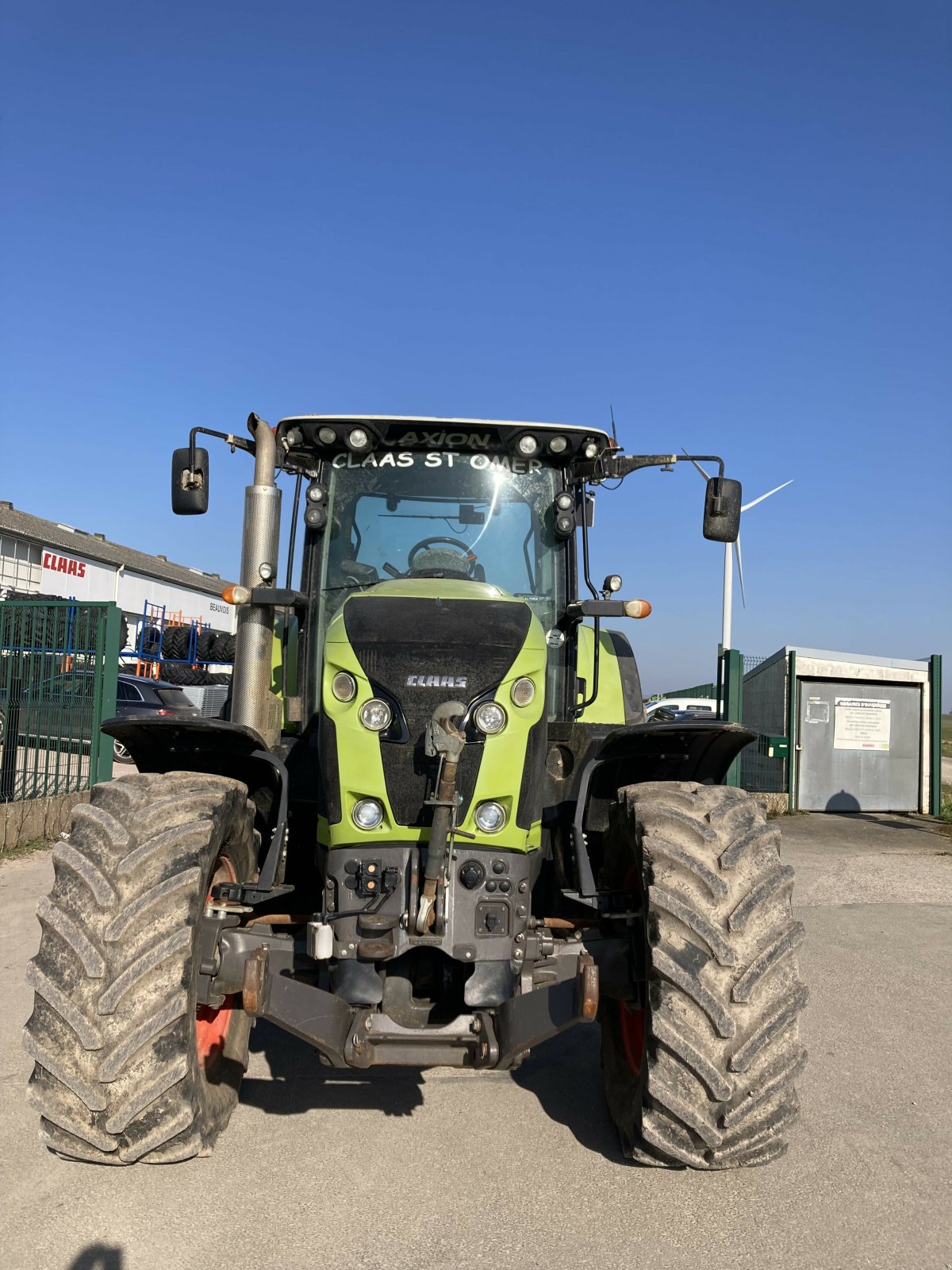 Traktor Türe ait CLAAS AXION 830 CEBIS, Gebrauchtmaschine içinde BLENDECQUES (resim 2)