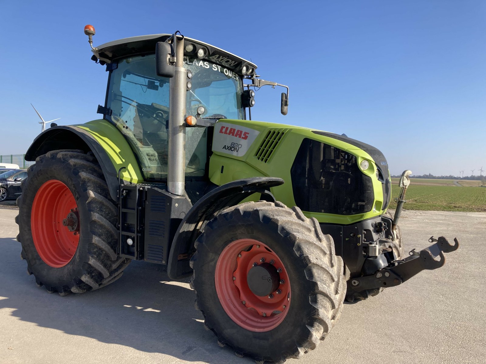 Traktor Türe ait CLAAS AXION 830 CEBIS, Gebrauchtmaschine içinde BLENDECQUES (resim 3)