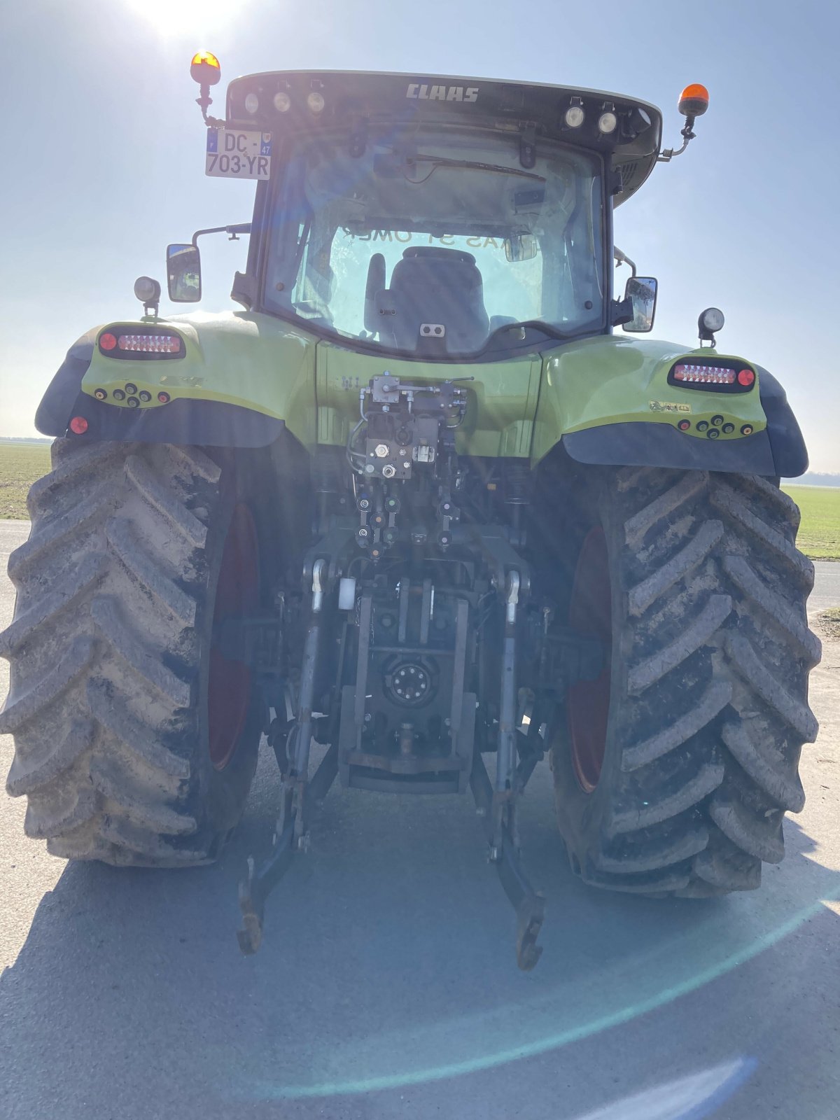 Traktor Türe ait CLAAS AXION 830 CEBIS, Gebrauchtmaschine içinde BLENDECQUES (resim 4)