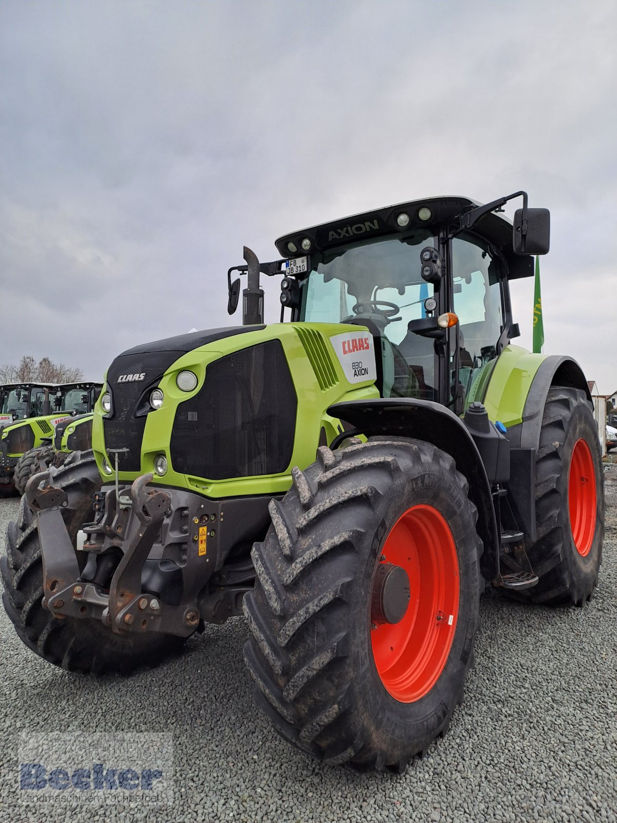 Traktor of the type CLAAS Axion 830 CEBIS, Gebrauchtmaschine in Weimar-Niederwalgern (Picture 2)