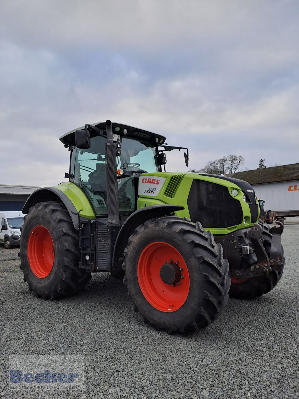 Traktor of the type CLAAS Axion 830 CEBIS, Gebrauchtmaschine in Weimar-Niederwalgern (Picture 4)