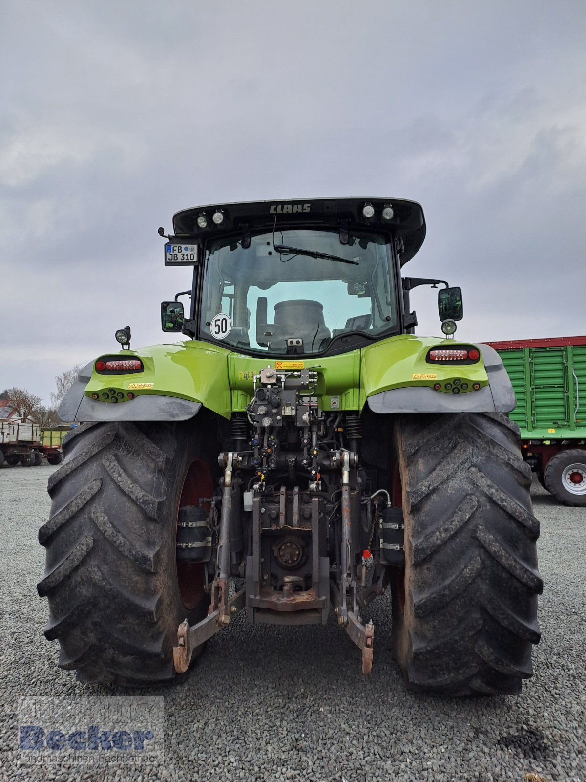 Traktor of the type CLAAS Axion 830 CEBIS, Gebrauchtmaschine in Weimar-Niederwalgern (Picture 7)