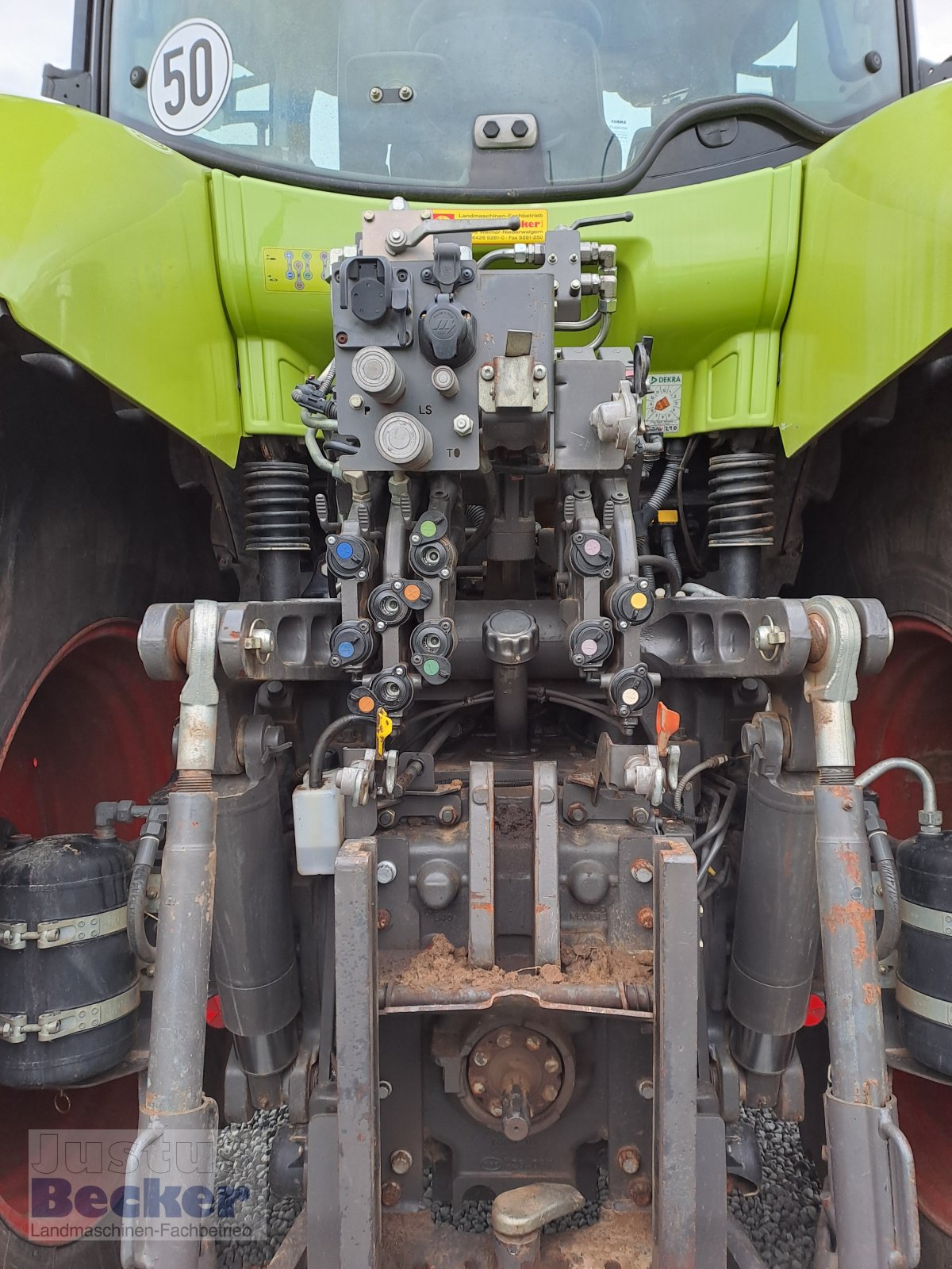 Traktor of the type CLAAS Axion 830 CEBIS, Gebrauchtmaschine in Weimar-Niederwalgern (Picture 8)