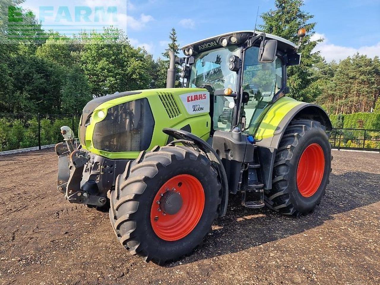 Traktor des Typs CLAAS axion 830 cis, Gebrauchtmaschine in ZELOW (Bild 5)