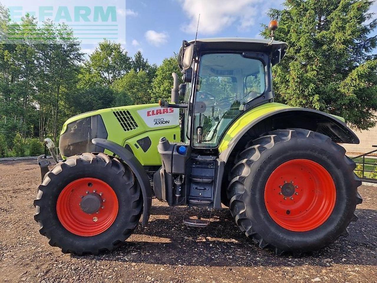 Traktor des Typs CLAAS axion 830 cis, Gebrauchtmaschine in ZELOW (Bild 8)