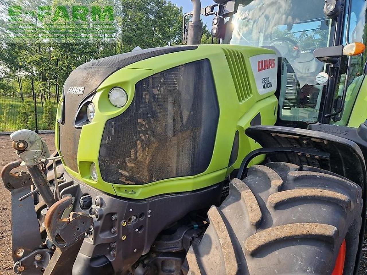 Traktor des Typs CLAAS axion 830 cis, Gebrauchtmaschine in ZELOW (Bild 20)