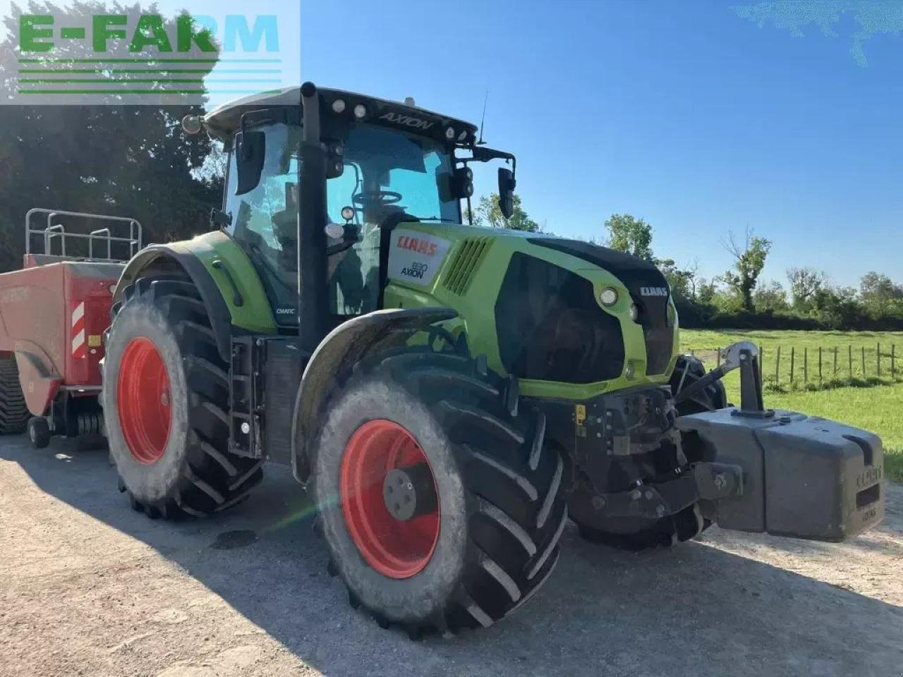 Traktor του τύπου CLAAS axion 830 cmatic business CMATIC, Gebrauchtmaschine σε ST ANDIOL (Φωτογραφία 3)