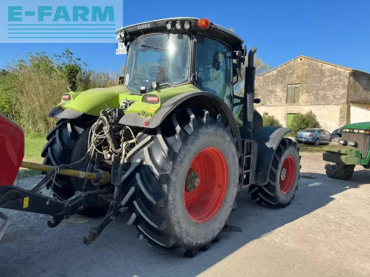Traktor του τύπου CLAAS axion 830 cmatic business CMATIC, Gebrauchtmaschine σε ST ANDIOL (Φωτογραφία 4)