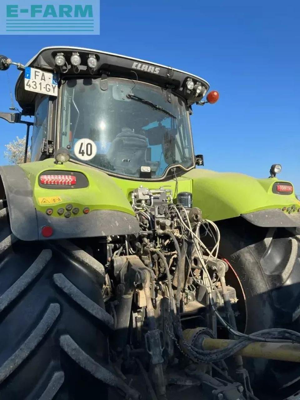 Traktor του τύπου CLAAS axion 830 cmatic business CMATIC, Gebrauchtmaschine σε ST ANDIOL (Φωτογραφία 5)