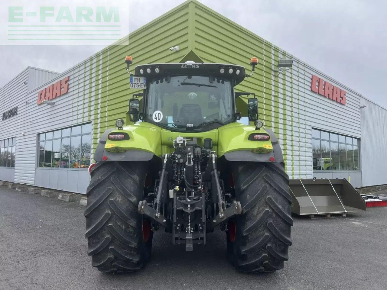 Traktor typu CLAAS axion 830 cmatic business CMATIC, Gebrauchtmaschine v SAULZET (Obrázek 4)