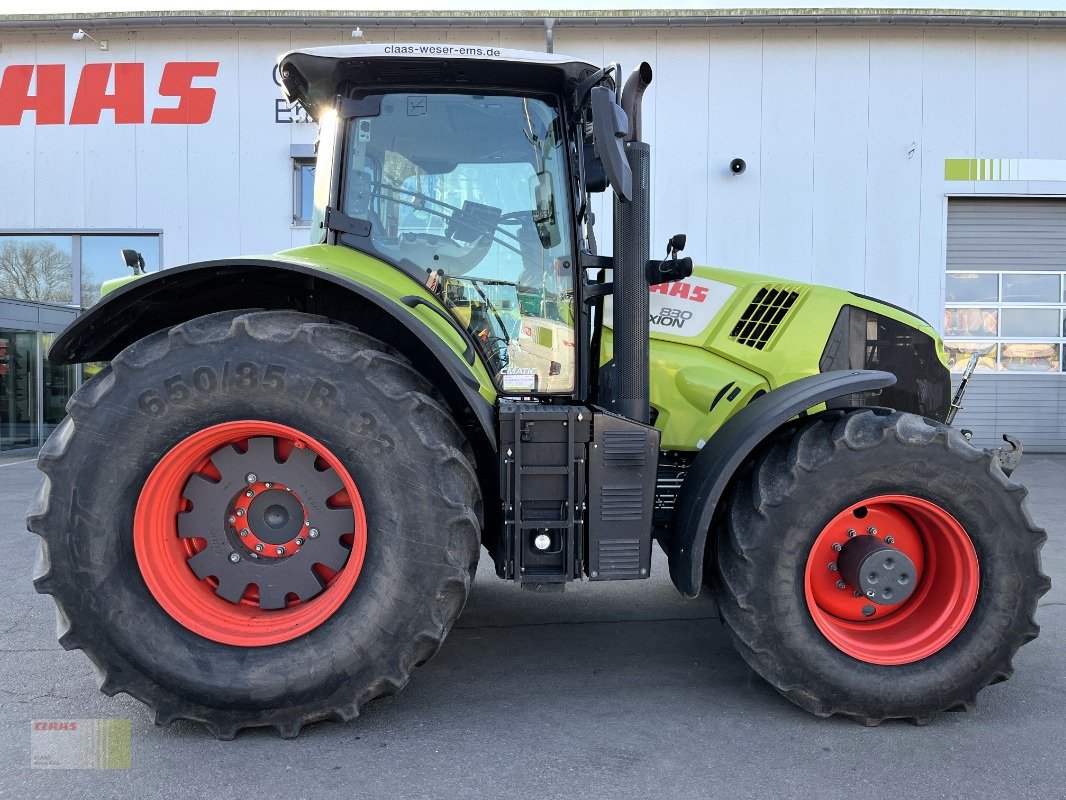 Traktor des Typs CLAAS AXION 830 CMATIC CEBIS, FKH + FZW,  nur 3.965 h. !, Gebrauchtmaschine in Neerstedt (Bild 4)