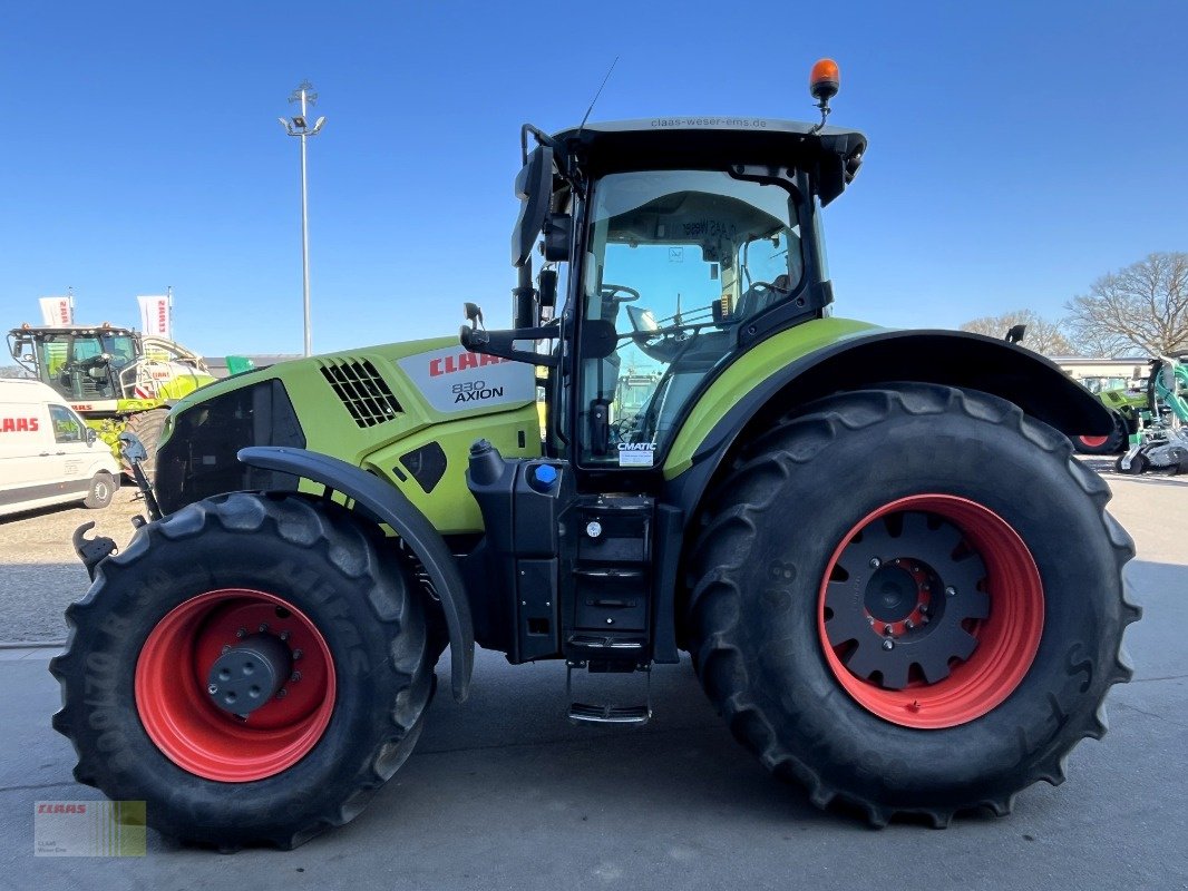 Traktor типа CLAAS AXION 830 CMATIC CEBIS, FKH + FZW, nur 4.260 h. !, Gebrauchtmaschine в Neerstedt (Фотография 5)