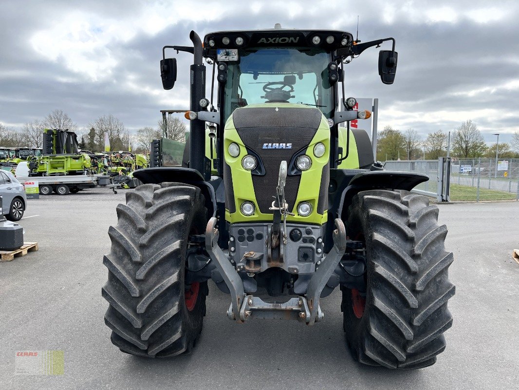 Traktor типа CLAAS AXION 830 CMATIC CEBIS, FKH, Gebrauchtmaschine в Westerstede (Фотография 8)