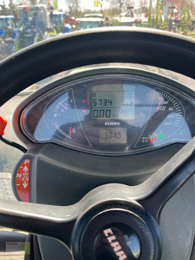 Traktor типа CLAAS AXION 830 CMATIC CEBIS, FKH, Gebrauchtmaschine в Westerstede (Фотография 19)