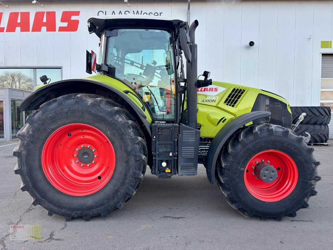 Traktor типа CLAAS AXION 830 CMATIC CEBIS, nur 1.026 h. !, Gebrauchtmaschine в Neerstedt (Фотография 4)
