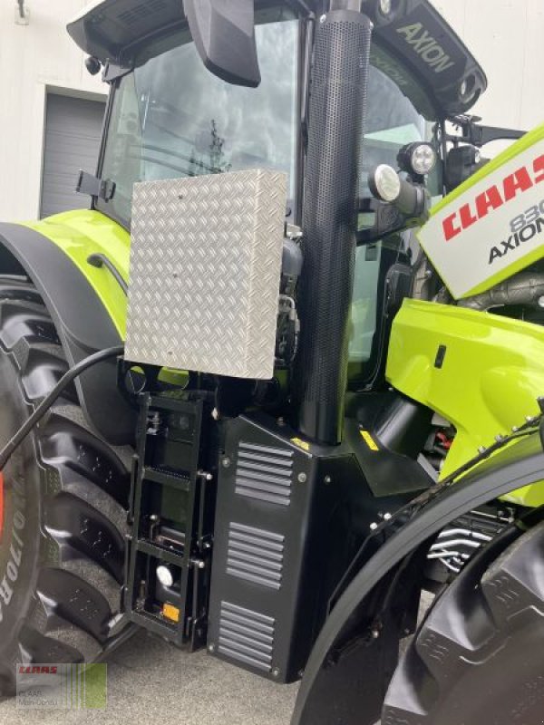 Traktor des Typs CLAAS AXION 830 CMATIC CEBIS+RDA RTK, Gebrauchtmaschine in Vohburg (Bild 14)