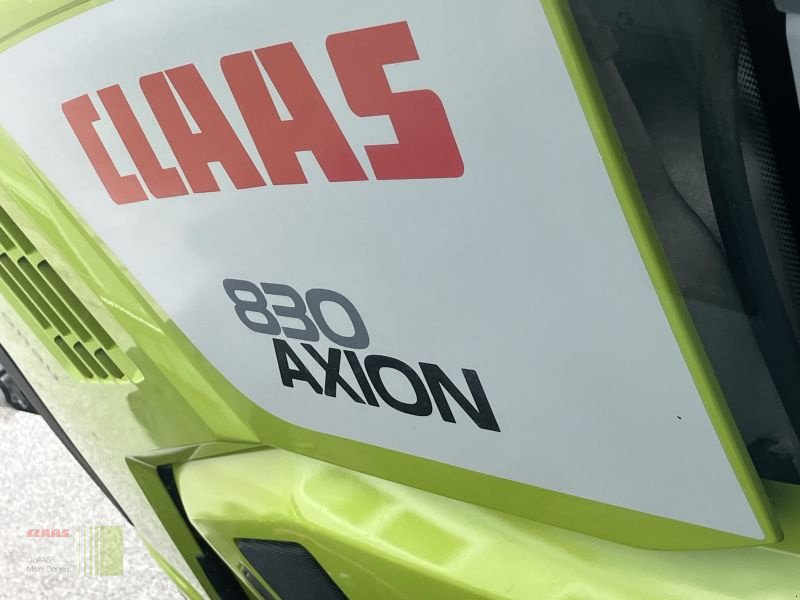 Traktor des Typs CLAAS AXION 830 CMATIC CEBIS+RDA RTK, Gebrauchtmaschine in Vohburg (Bild 16)