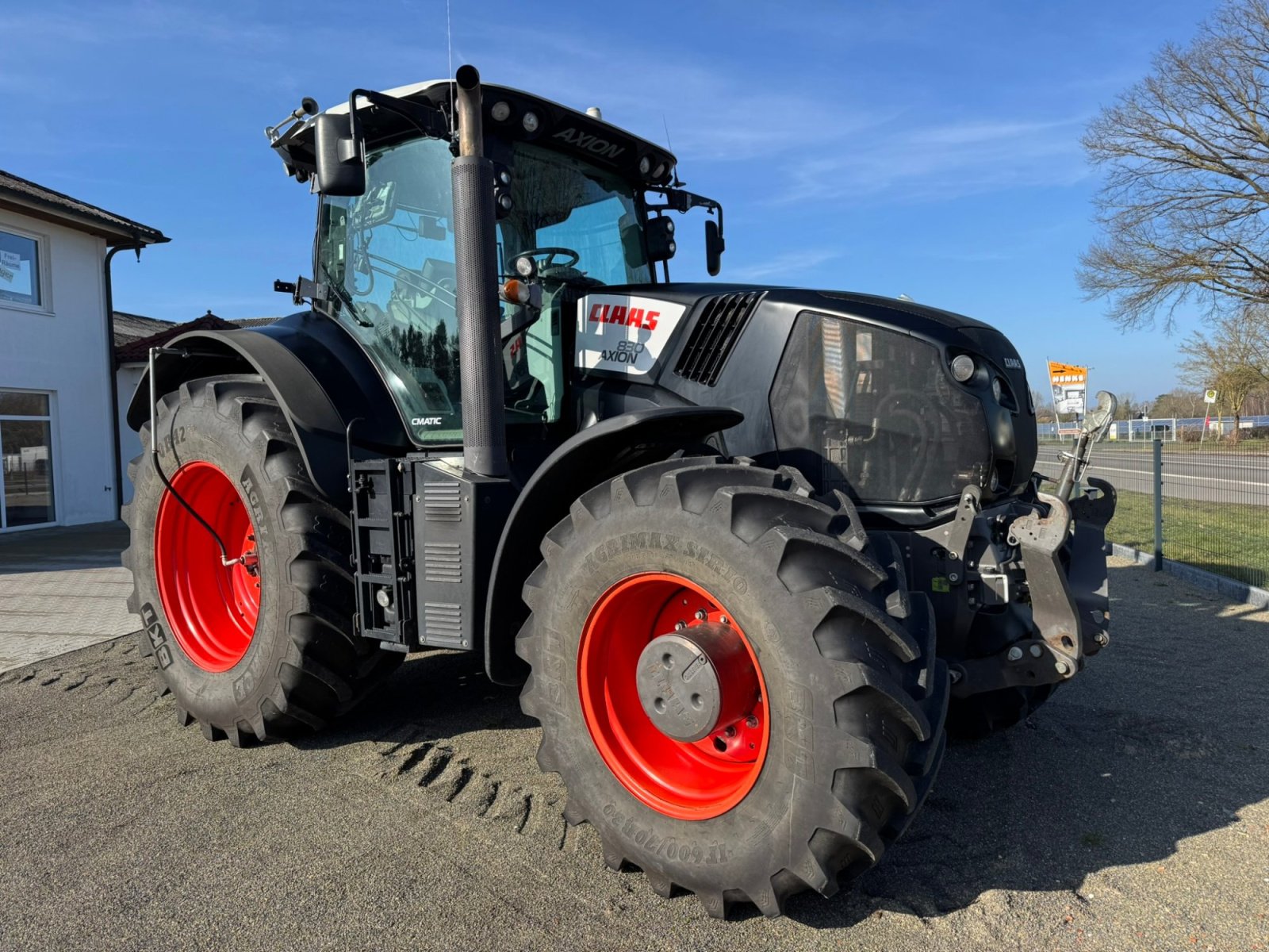 Traktor des Typs CLAAS Axion 830 CMATIC CEBIS RTK, Gebrauchtmaschine in Wagenfeld (Bild 1)