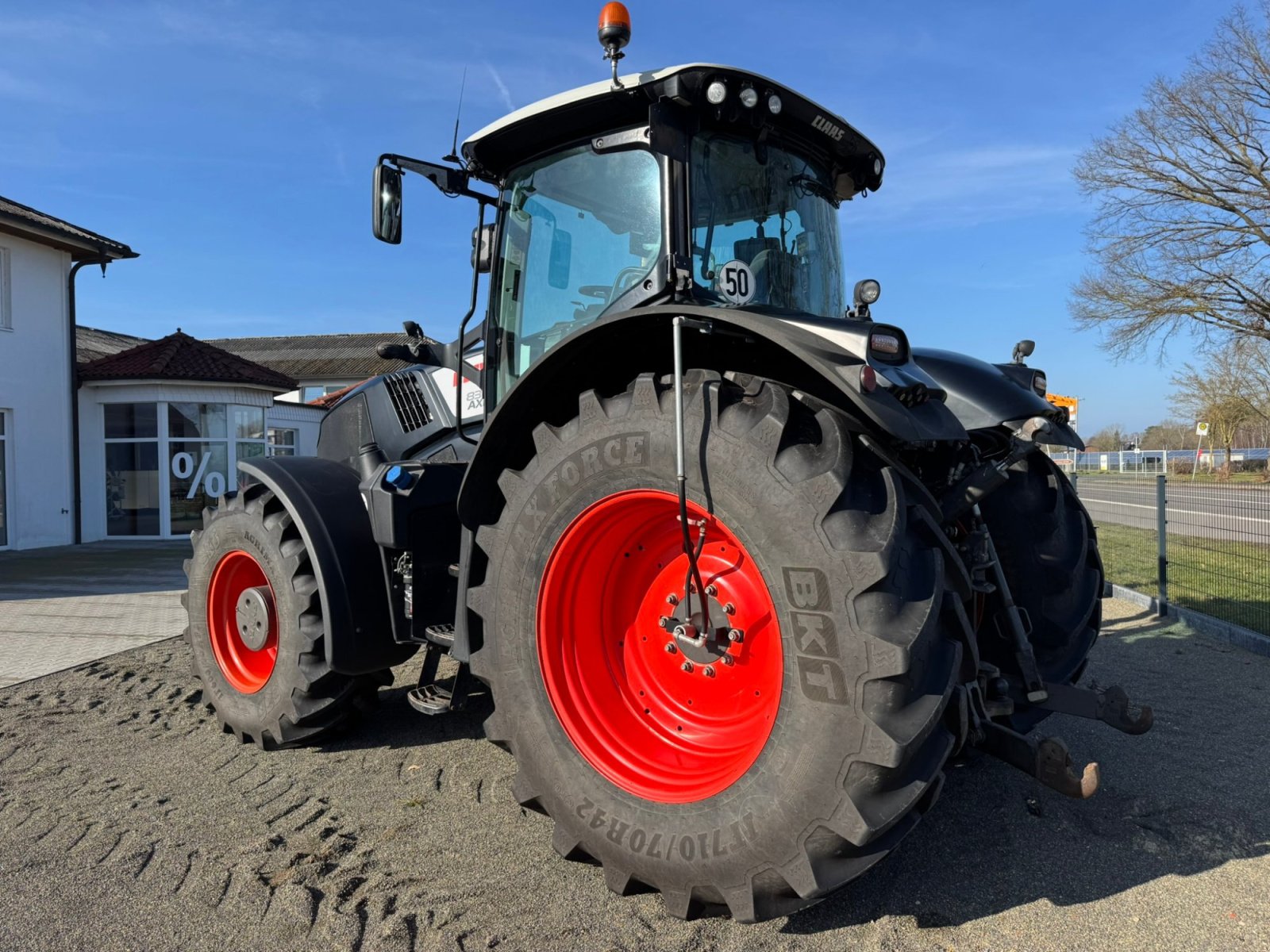 Traktor van het type CLAAS Axion 830 CMATIC CEBIS RTK, Gebrauchtmaschine in Wagenfeld (Foto 9)