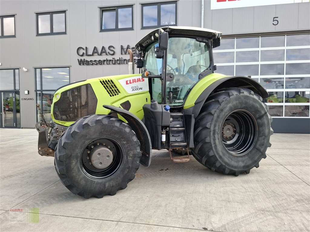 Traktor Türe ait CLAAS Axion 830  CMATIC CEBIS, Gebrauchtmaschine içinde Wassertrüdingen (resim 1)