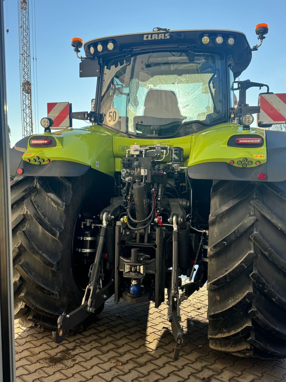 Traktor van het type CLAAS Axion 830  CMATIC CEBIS, Gebrauchtmaschine in Lautertal (Foto 7)