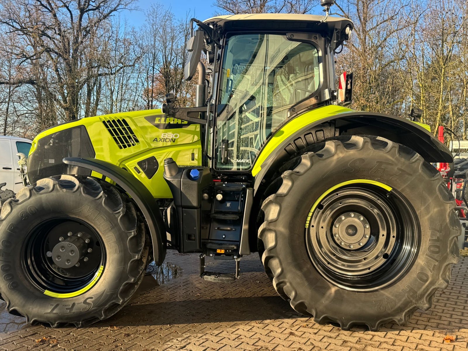 Traktor van het type CLAAS Axion 830  CMATIC CEBIS, Gebrauchtmaschine in Lautertal (Foto 4)