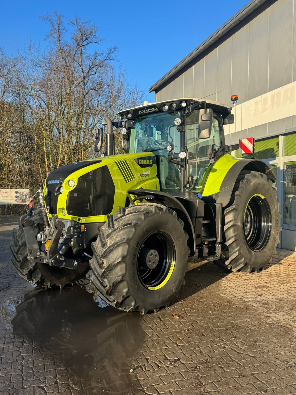 Traktor van het type CLAAS Axion 830  CMATIC CEBIS, Gebrauchtmaschine in Lautertal (Foto 1)