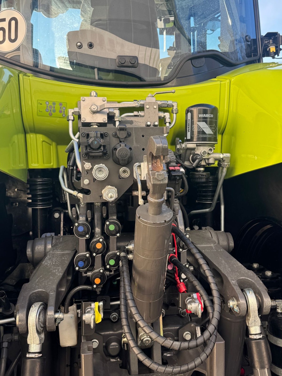 Traktor van het type CLAAS Axion 830  CMATIC CEBIS, Gebrauchtmaschine in Lautertal (Foto 11)