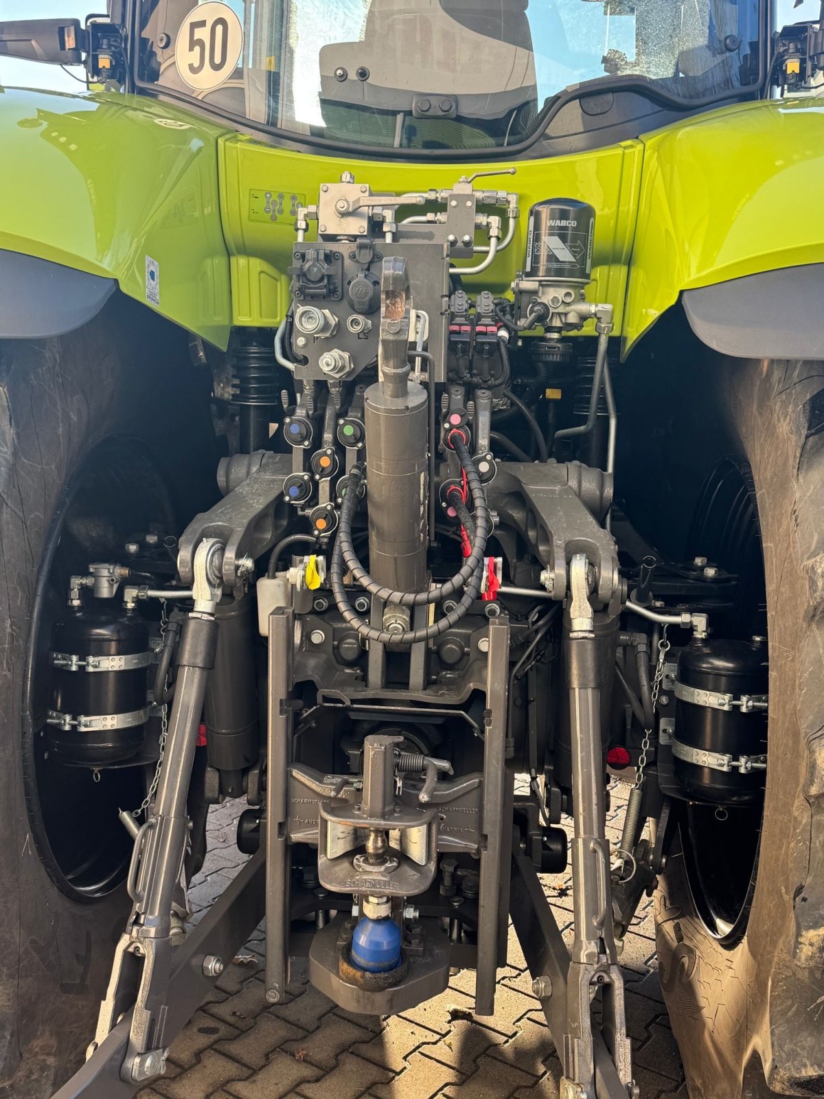 Traktor van het type CLAAS Axion 830  CMATIC CEBIS, Gebrauchtmaschine in Lautertal (Foto 10)