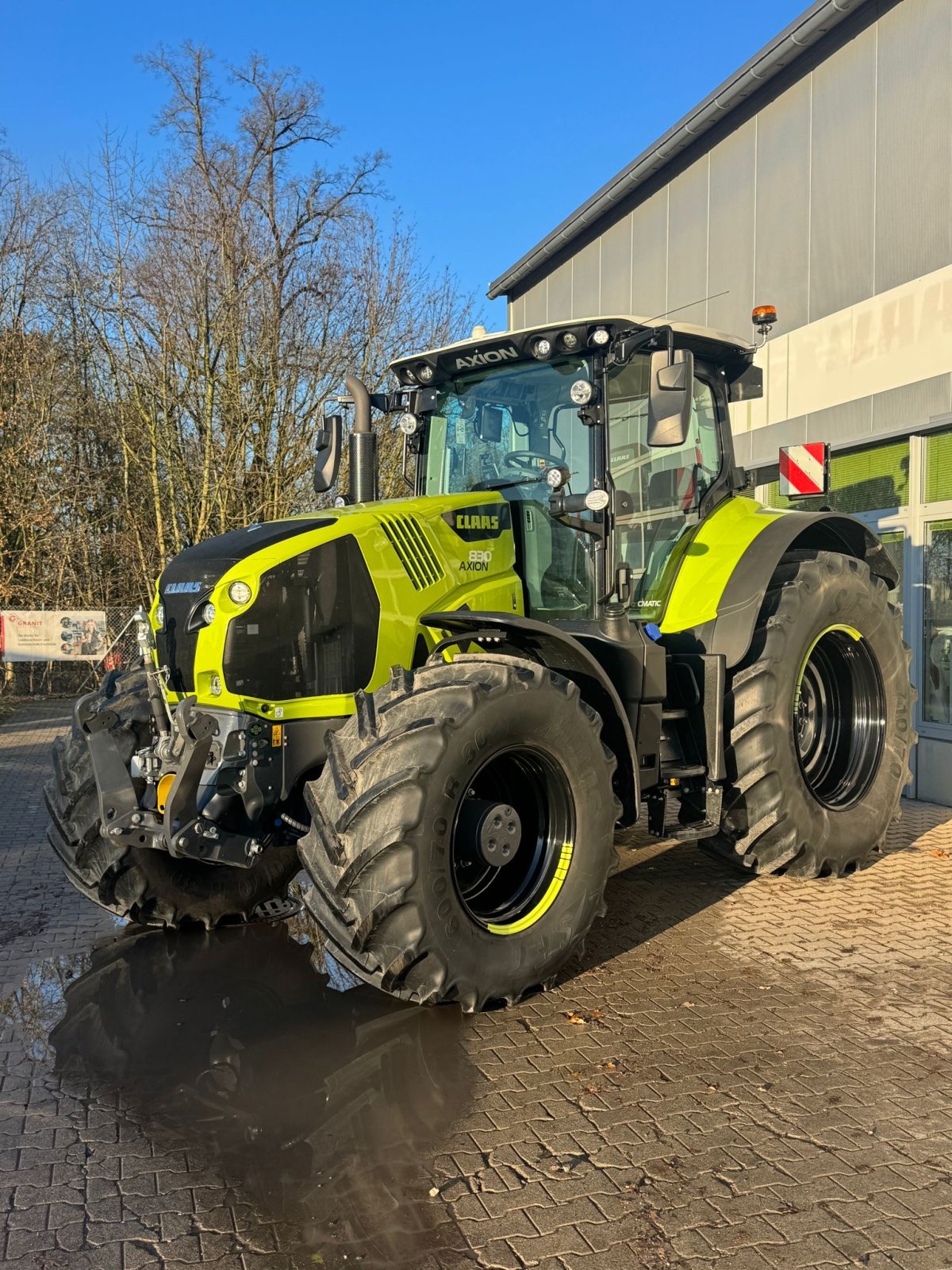 Traktor van het type CLAAS Axion 830  CMATIC CEBIS, Gebrauchtmaschine in Lautertal (Foto 16)