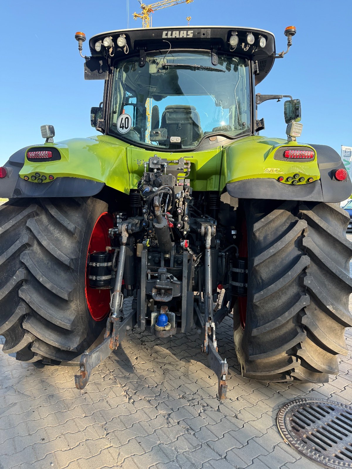 Traktor tip CLAAS Axion 830  CMATIC CEBIS, Gebrauchtmaschine in Lautertal (Poză 8)