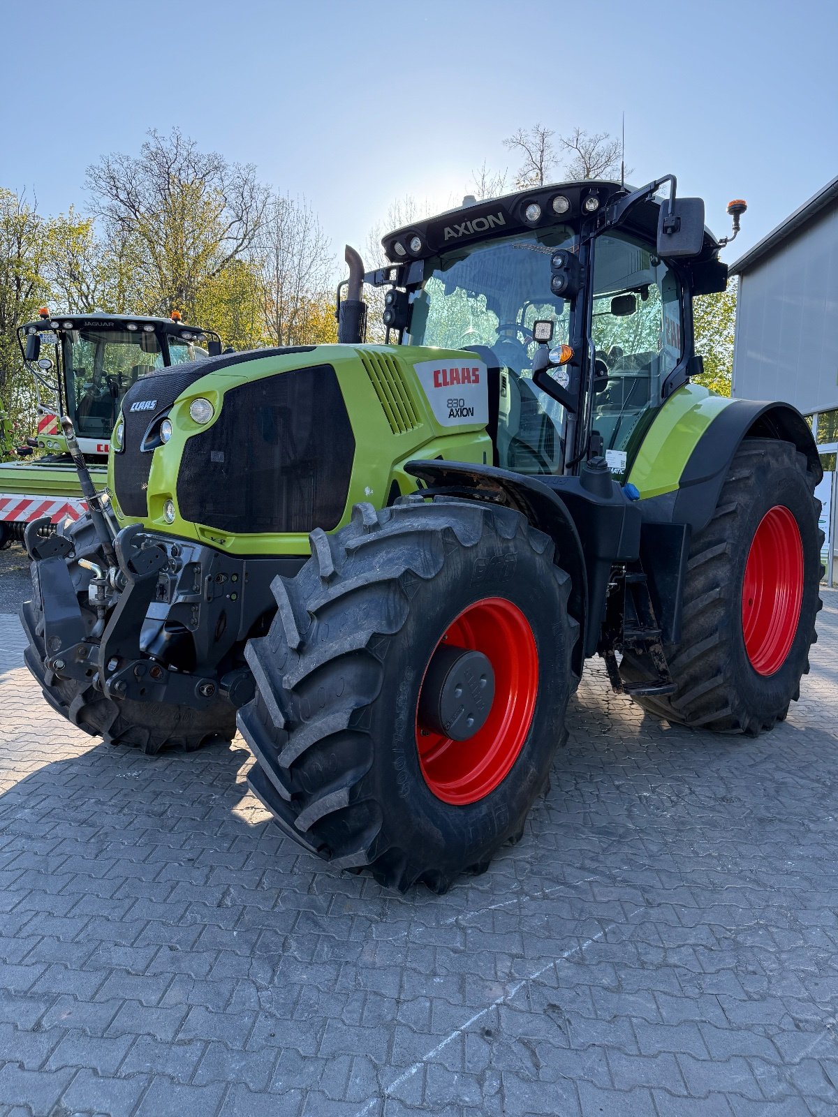 Traktor tip CLAAS Axion 830  CMATIC CEBIS, Gebrauchtmaschine in Lautertal (Poză 10)