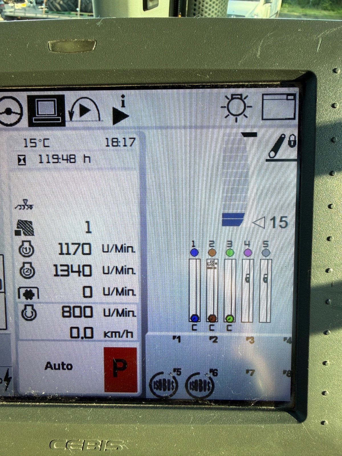 Traktor tip CLAAS Axion 830  CMATIC CEBIS, Gebrauchtmaschine in Lautertal (Poză 21)