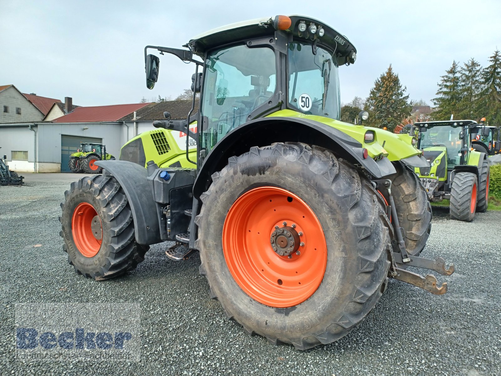 Traktor tip CLAAS Axion 830  CMATIC CEBIS, Gebrauchtmaschine in Weimar-Niederwalgern (Poză 3)