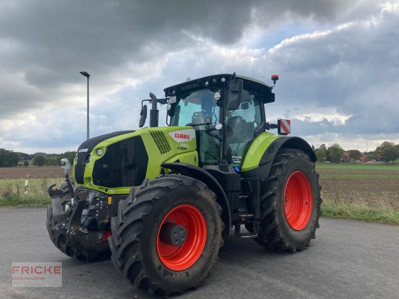 Traktor des Typs CLAAS Axion 830 CMATIC CEBIS, Neumaschine in Steimbke (Bild 1)