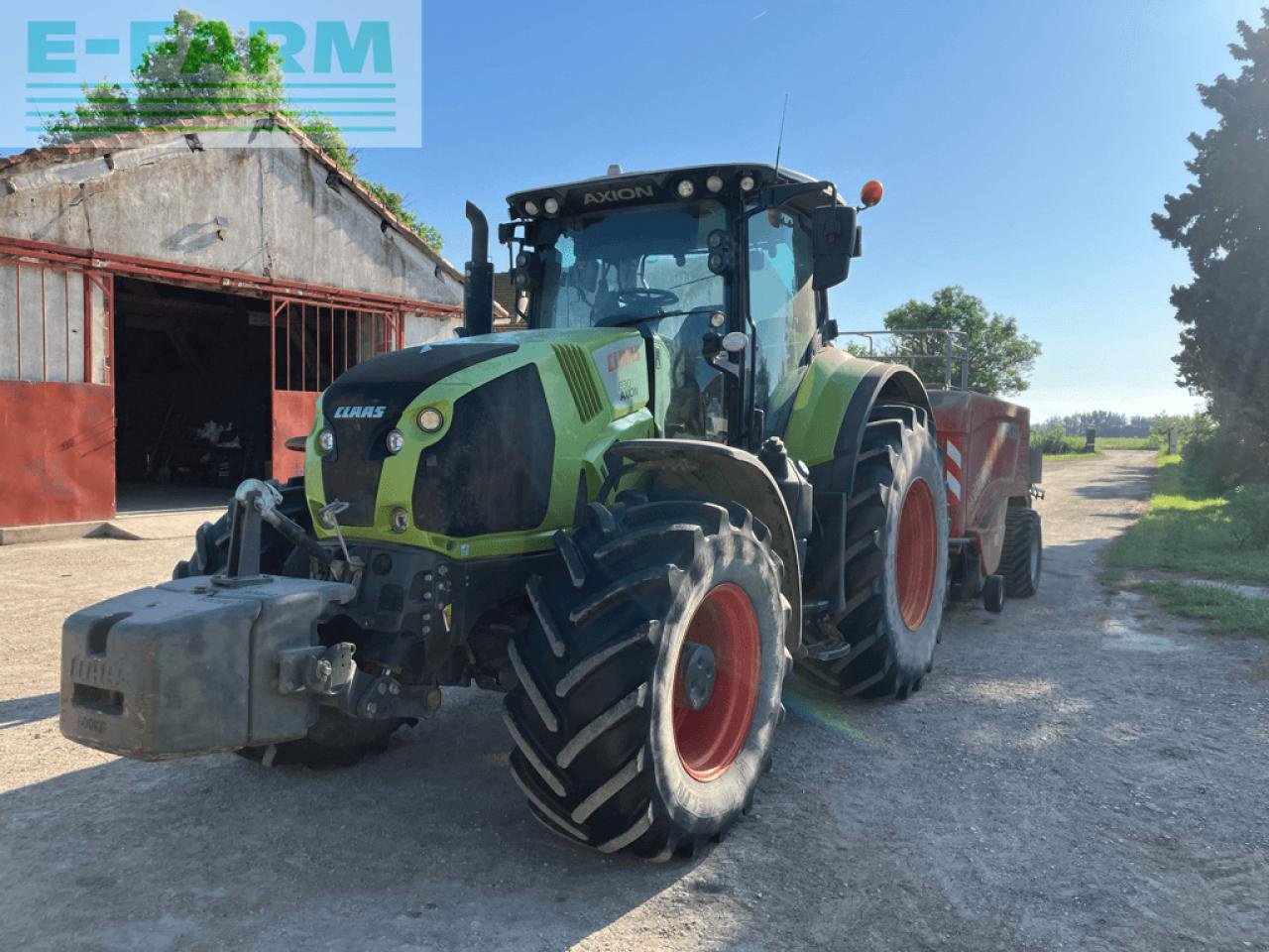 Traktor του τύπου CLAAS axion 830 cmatic CMATIC, Gebrauchtmaschine σε ST ANDIOL (Φωτογραφία 1)