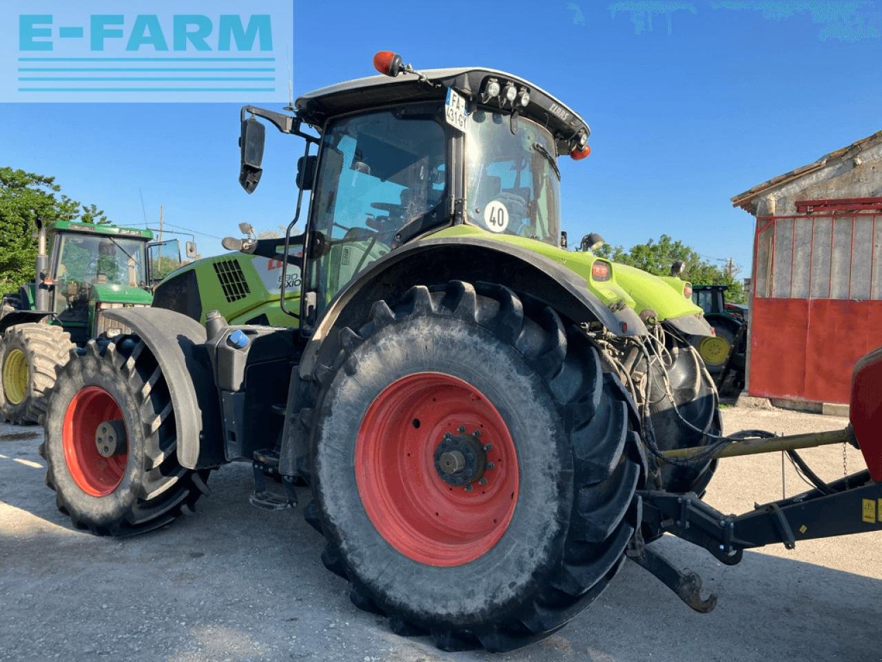 Traktor του τύπου CLAAS axion 830 cmatic CMATIC, Gebrauchtmaschine σε ST ANDIOL (Φωτογραφία 2)