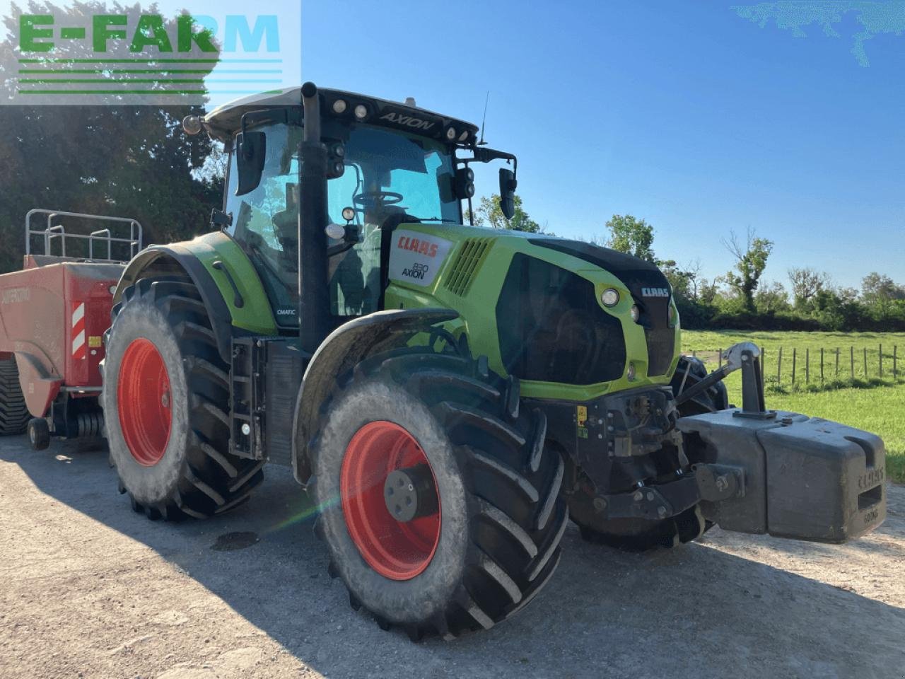Traktor του τύπου CLAAS axion 830 cmatic CMATIC, Gebrauchtmaschine σε ST ANDIOL (Φωτογραφία 3)