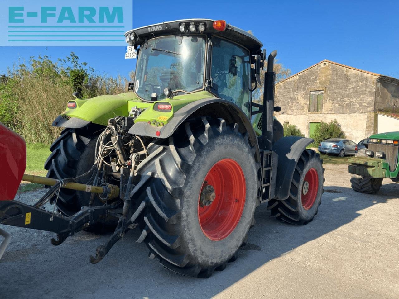 Traktor του τύπου CLAAS axion 830 cmatic CMATIC, Gebrauchtmaschine σε ST ANDIOL (Φωτογραφία 4)