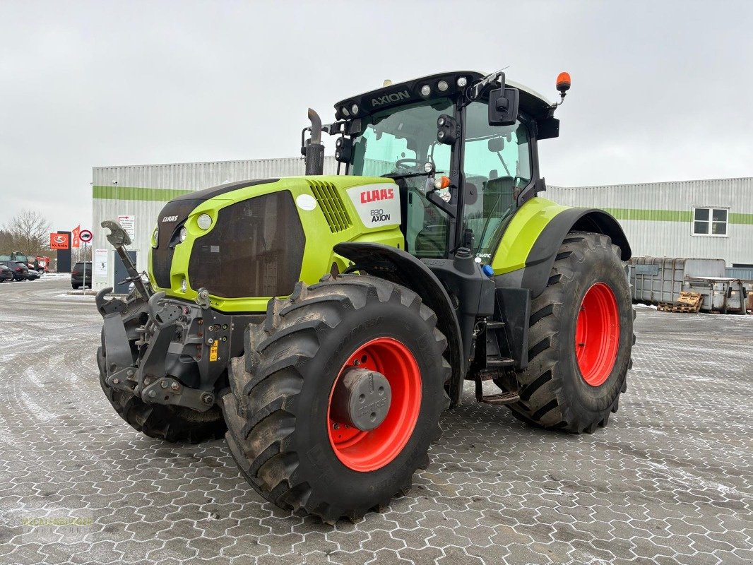 Traktor of the type CLAAS Axion 830 CMATIC + FZW, Gebrauchtmaschine in Mühlengeez (Picture 1)