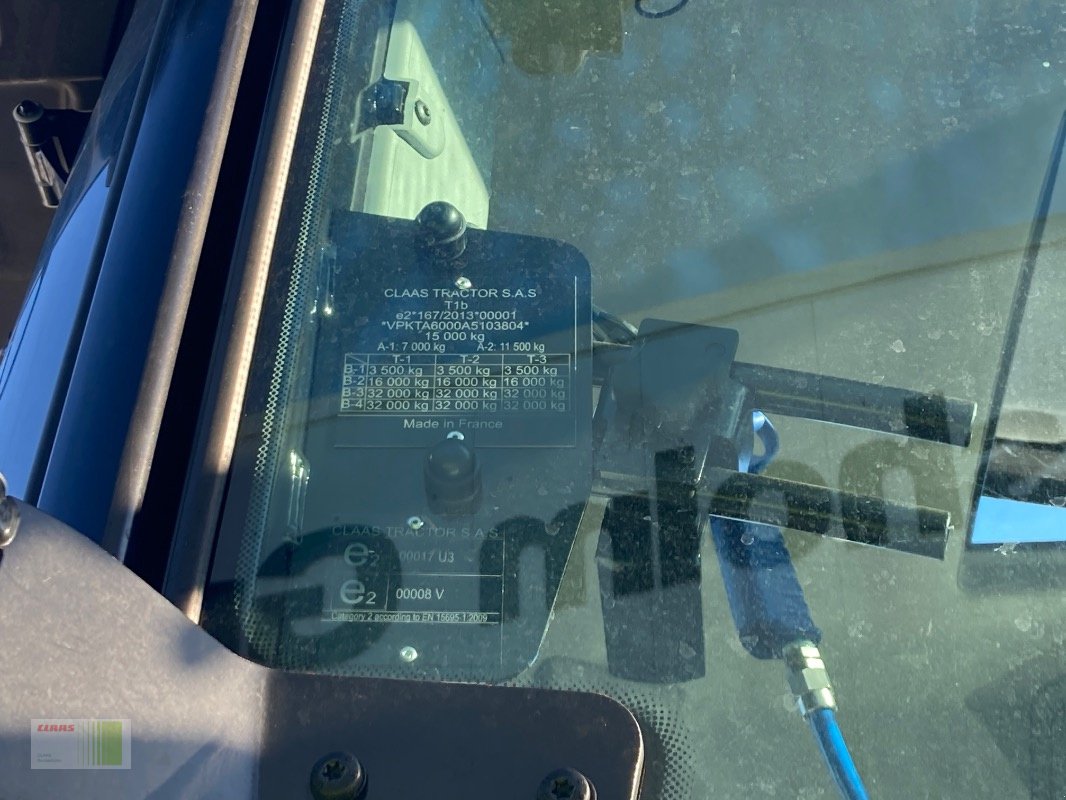 Traktor typu CLAAS AXION 830 CMATIC (Garantieverlängerung bis 09.2028), Gebrauchtmaschine v Alveslohe (Obrázek 11)